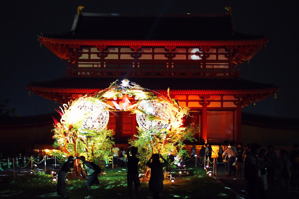 奈良　天平祭　朱雀門